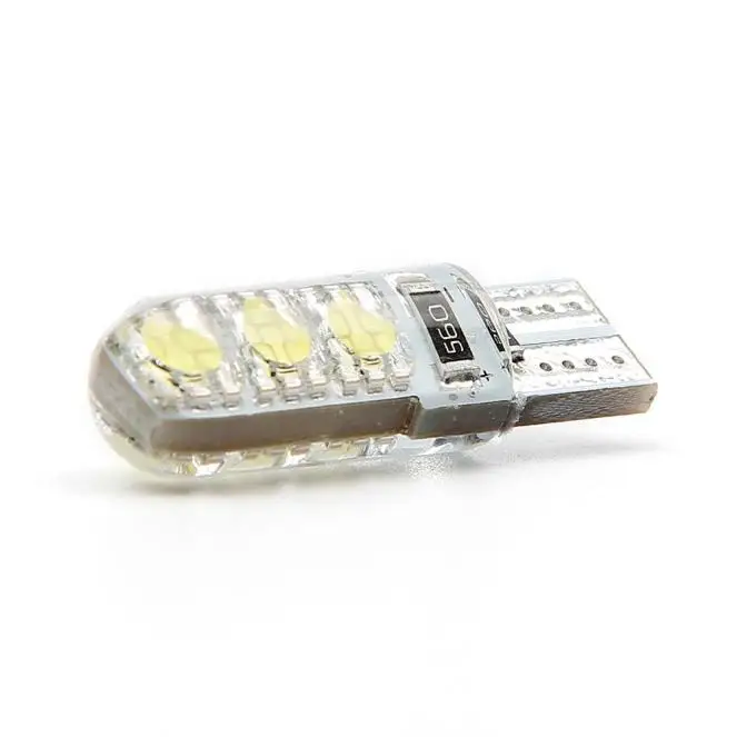 Поворотный сигнальный светильник 2 шт. T10 W5W Водонепроницаемый 5050 6 SMD клиновой