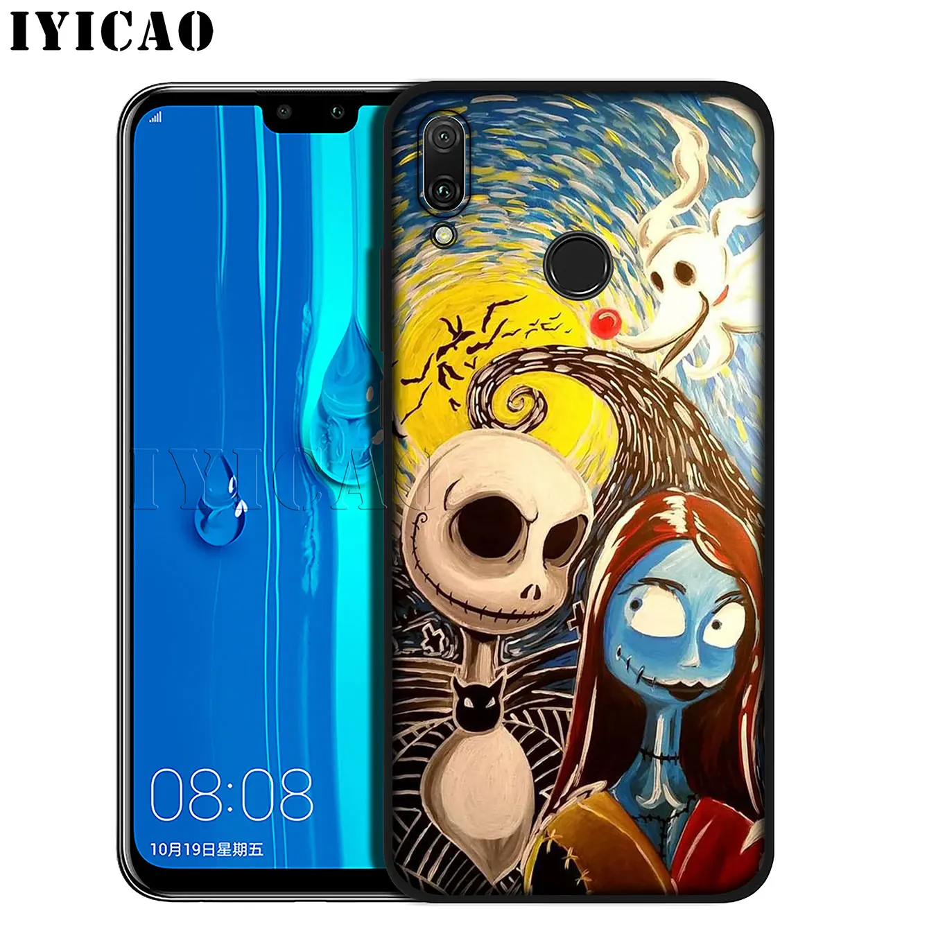 IYICAO кошмар Тим Бертон Хэллоуин Джек мягкий чехол для телефона Huawei Mate 30 20 10 Pro Nova 5I 5T