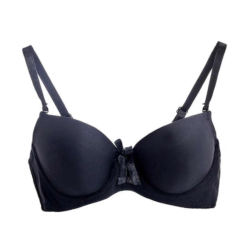 B Женское сексуальное нижнее белье пуш-ап женский бюстгальтер Гладкий без следов Собранный Бюстгальтер Бесшовный размера плюс женское нижнее белье - Цвет: B
