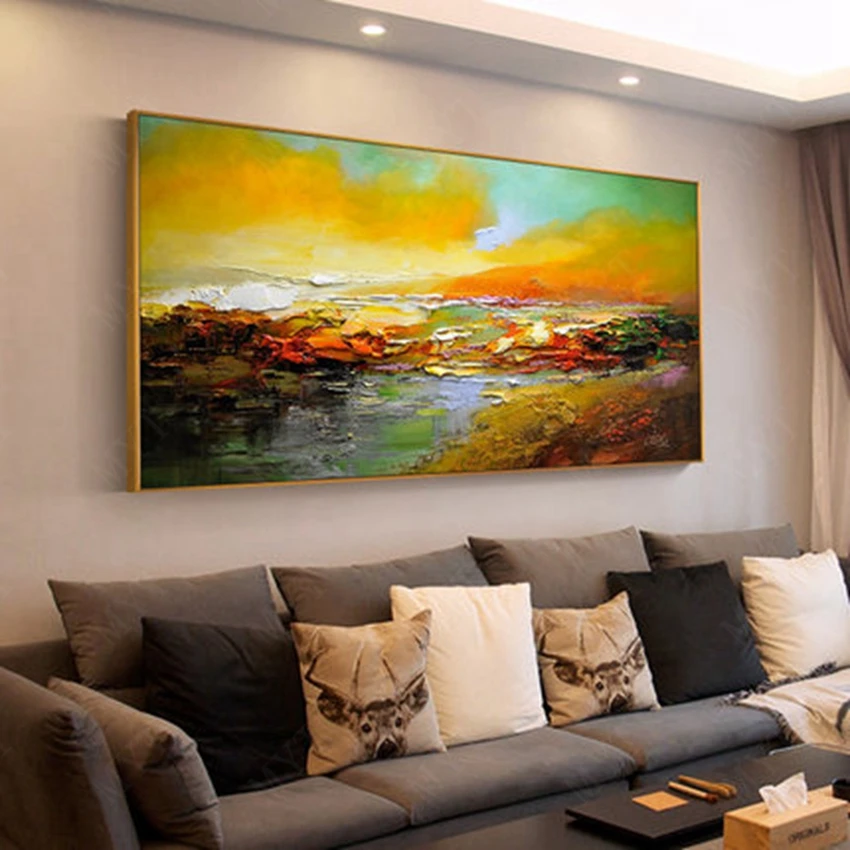 

MYT New Style Oil Painting On Canvas For Room Decor Modern Big Size 100% Handmade Abstract Picture Hand Painted Custom-made