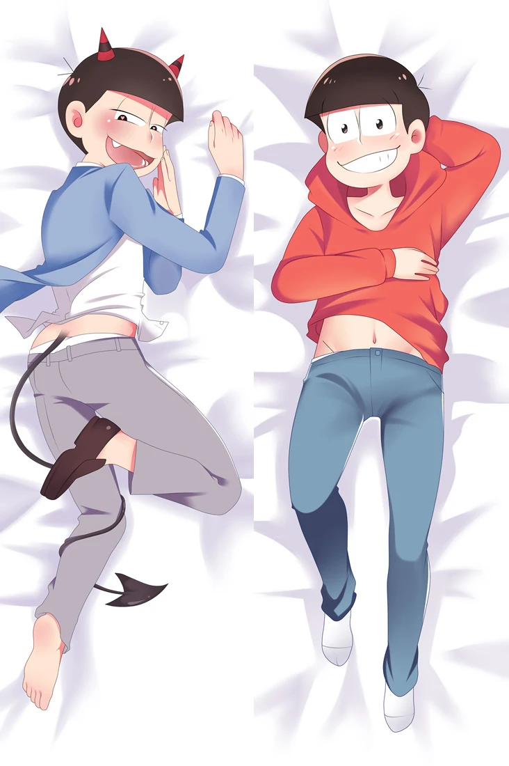 

Japanese Anime Mr.Osomatsu San Matsuno Ichimatsu Hugging Body Pillow Cover Cases Throw Dakimakura oreiller