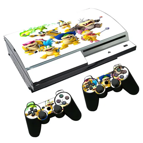 0343 Наклейка для Супер Марио кожи наклейка для PS3 Fat playstation 3 консоль и контроллеры для PS3 Скины Виниловые наклейки - Цвет: 0343