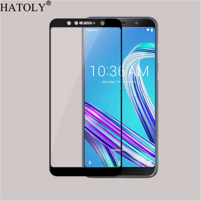 2 шт., закаленное стекло для ASUS ZenFone Max Pro M1 ZB602KL, защита экрана, полное покрытие, пленка для ASUS Zenfone Max Pro M1 ZB602KL X00TD