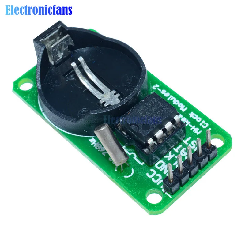 100% стандартный модуль часов DS1302 в реальном времени с CR2032 для Arduino Uno 30185 AVR ARM PIC