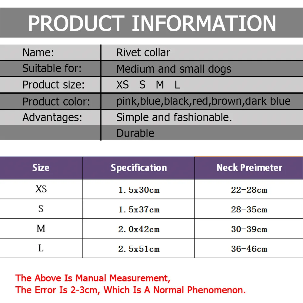 Кожаный ошейник Perro Halsband Hond Kopek Malzemeleri Pets Acessorios Collare Cane Pet accessories Coleira De Cachorro Dogs