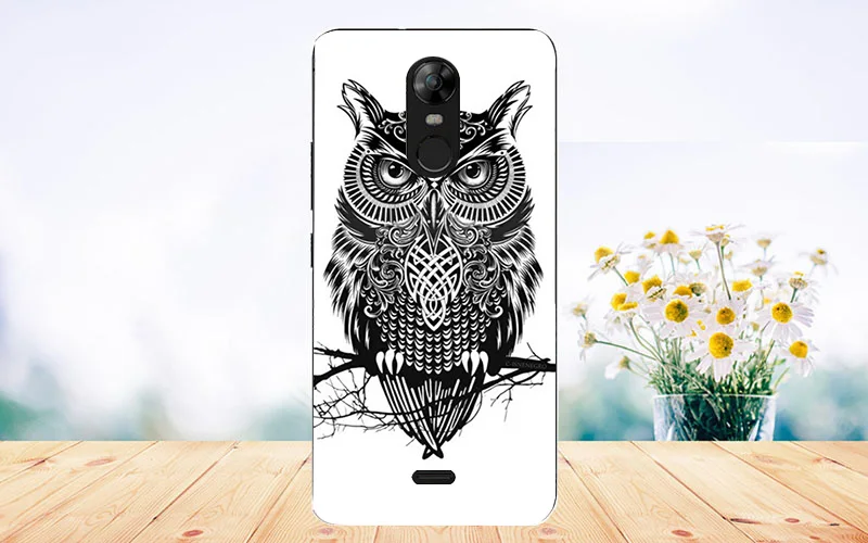 Чехол с рисунком для Highscreen Fest XL TPU DIY с красивым цветочным принтом животные башни Дизайн чехол для Highscreen Fest XL