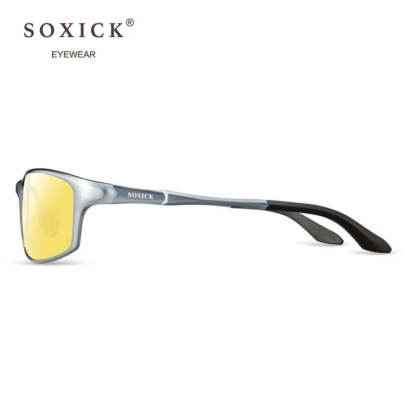 Soxick, очки ночного видения, поляризационные, женские, солнцезащитные очки, модные, унисекс, защита от солнца, УФ-защита, классические, антибликовые, для вождения автомобиля