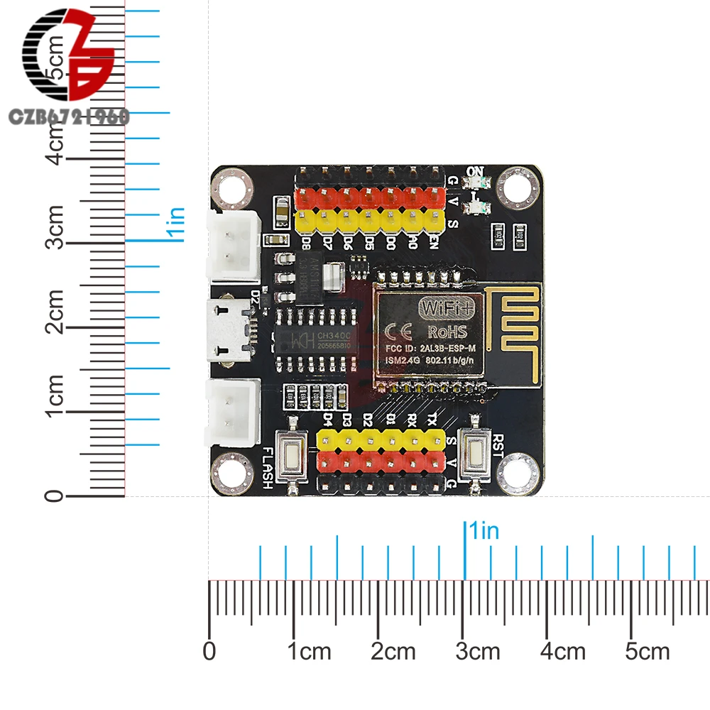 DM Strong CH340 ESP8285 ESP M2 беспроводная Wifi плата для M3 ESP8266 12E|Соединители| |