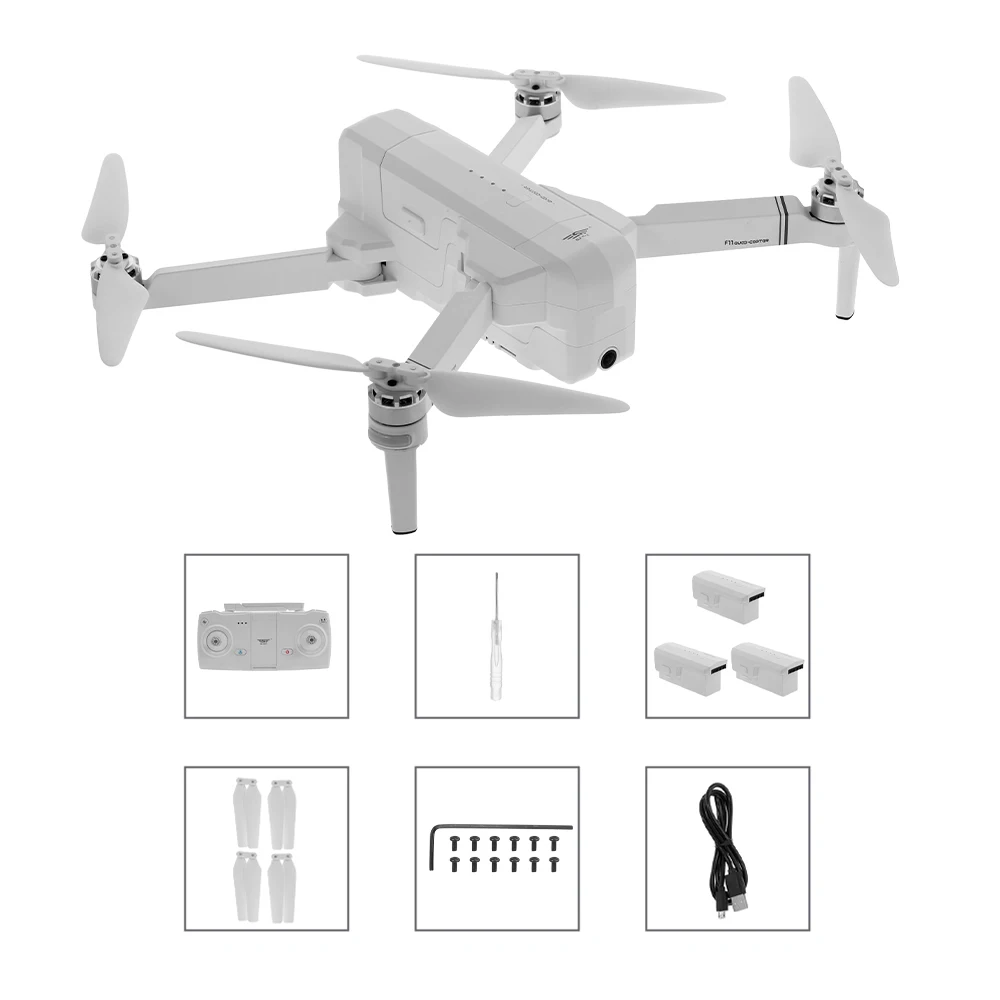 SJRC F11 gps 5G Wifi FPV Дрон с камерой 1080P 25 минут время полета бесщеточный мотор складной