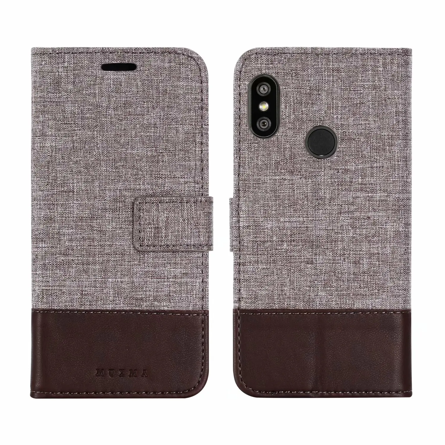 Роскошная джинсовая ткань + кожаный чехол для XiaoMi 9 8 SE 5C A1 A2 Lite MAX MIX 2 3 RedMi Note 7 6 Pro 5 Plus