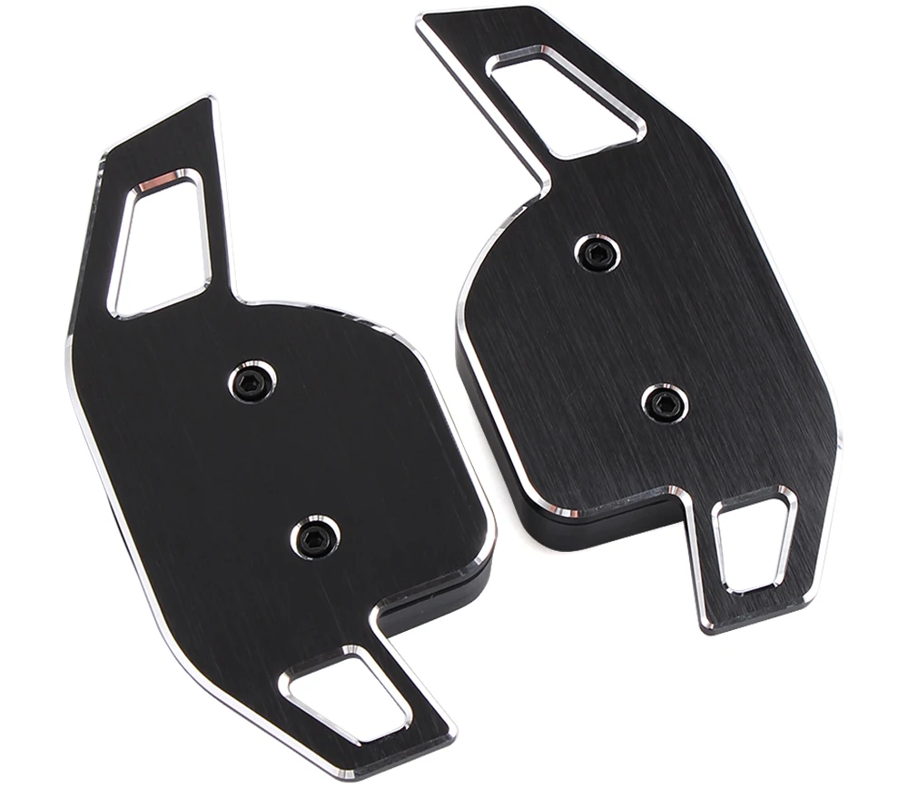 Автомобильное рулевое колесо DSG Paddle Extension Shifters Shift наклейка украшение для Audi A3 S3 A4