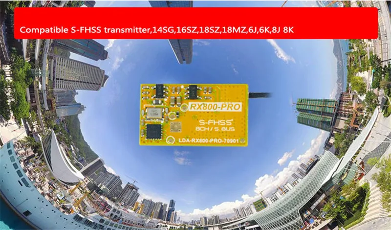 LDARC RX800 PRO 2 4G приемник Поддержка SBUS SF800 FM800 обновление Совместимо с F1 F3 F4 F7