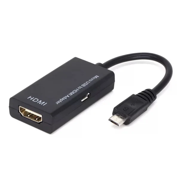 Адаптер Micro-USB-HDMI для ТВ-монитора 1080P HD аудио кабель и HDMI видео конвертер Samsung HUAWEI HTC