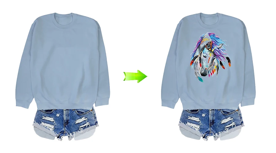 DIY нашивки в виде животных модная одежда наклейки теплопередача железные нашивки для футболок платья стираемые наклейки лиса собака патч