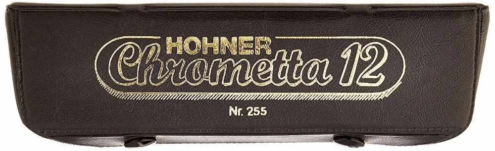 Hohner 255 Chrometta 12 отверстий Хроматические 12 гармоника, ключ мажор