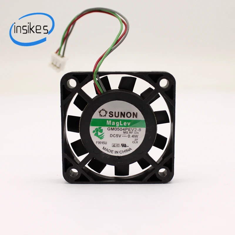 Вентилятор охлаждения Sunon GM0504PEV2 8 компьютер осевой вентилятор DC 5V 0 4 W 0.1A см 40*40*6 мм