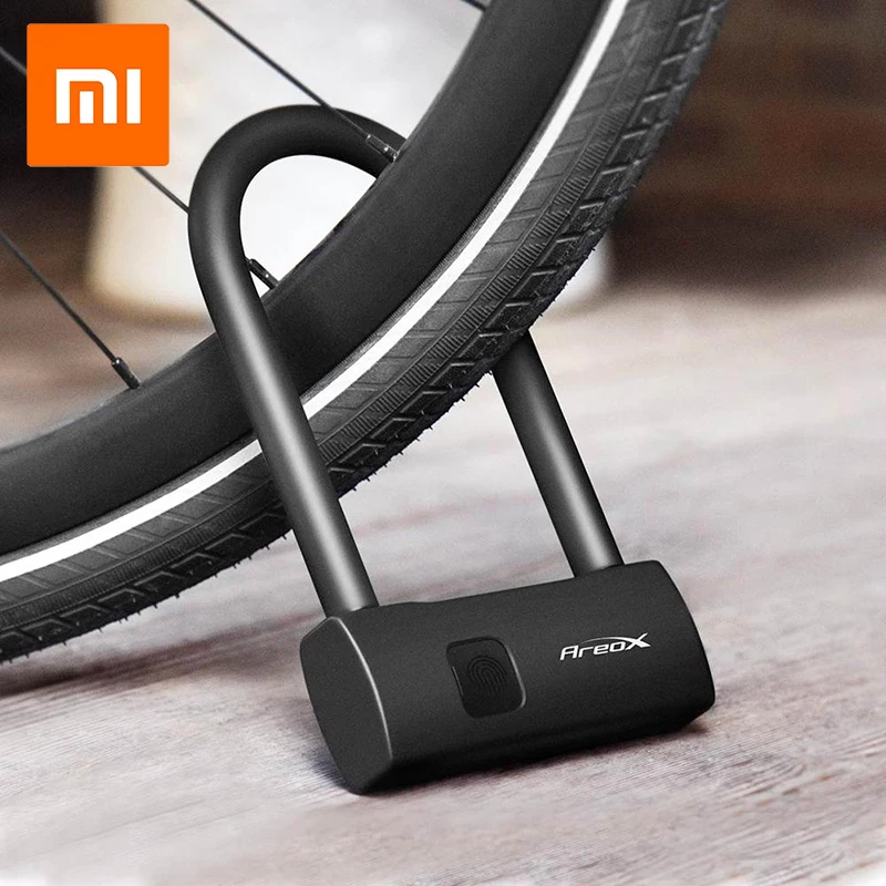 Xiaomi Mijia Areox отпечаток пальца Смарт U замок без ключа U8 шкафчик перезаряжаемый