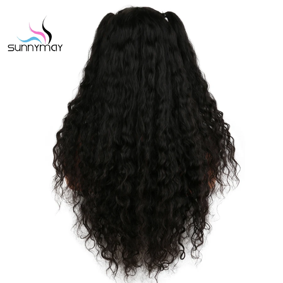Sunnymay 13x4 парики из человеческих волос на фронте шнурка 130% предварительно