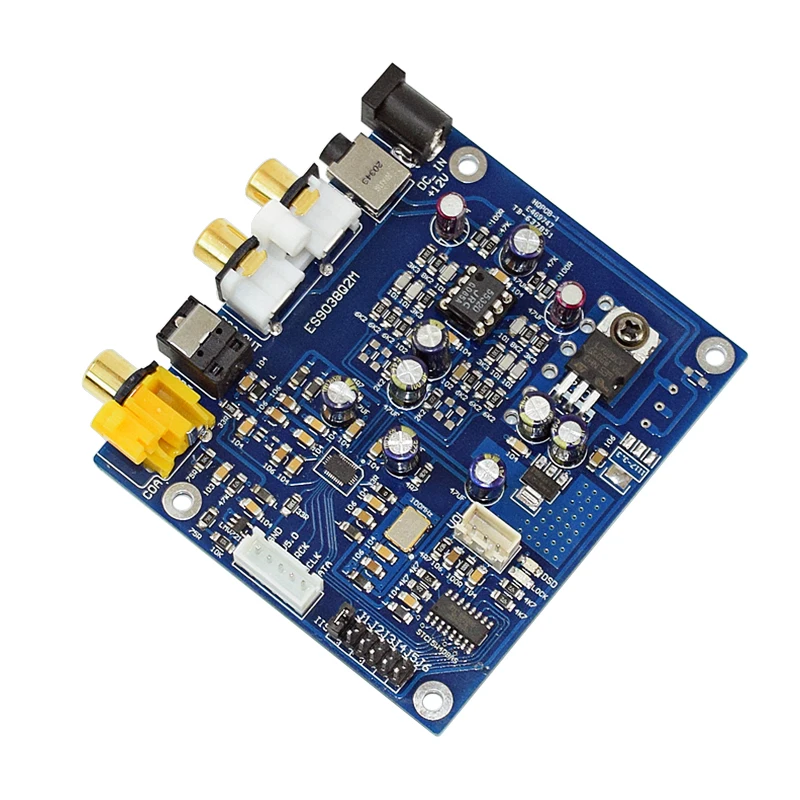 Aiyima ES9038Q2M декодер плата DAC ies DSD оптический коаксиальный вход декодеры для аудио