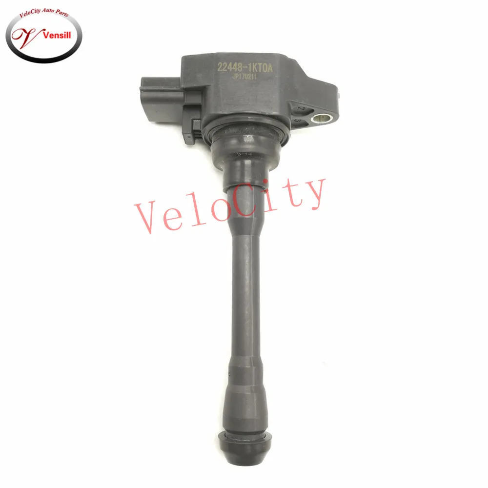 Катушка зажигания № 22448 1KT0A 1KT1A для 08 19 Rogue 2.5L 07 12 Versa 1.6L 1.8L 18 Altima Sentra 4 шт.|Катушка