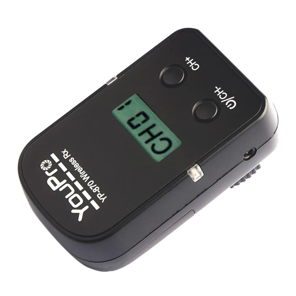 YouPro YP-870II L1 2 4G беспроводной пульт дистанционного управления ЖК-Таймер спуска