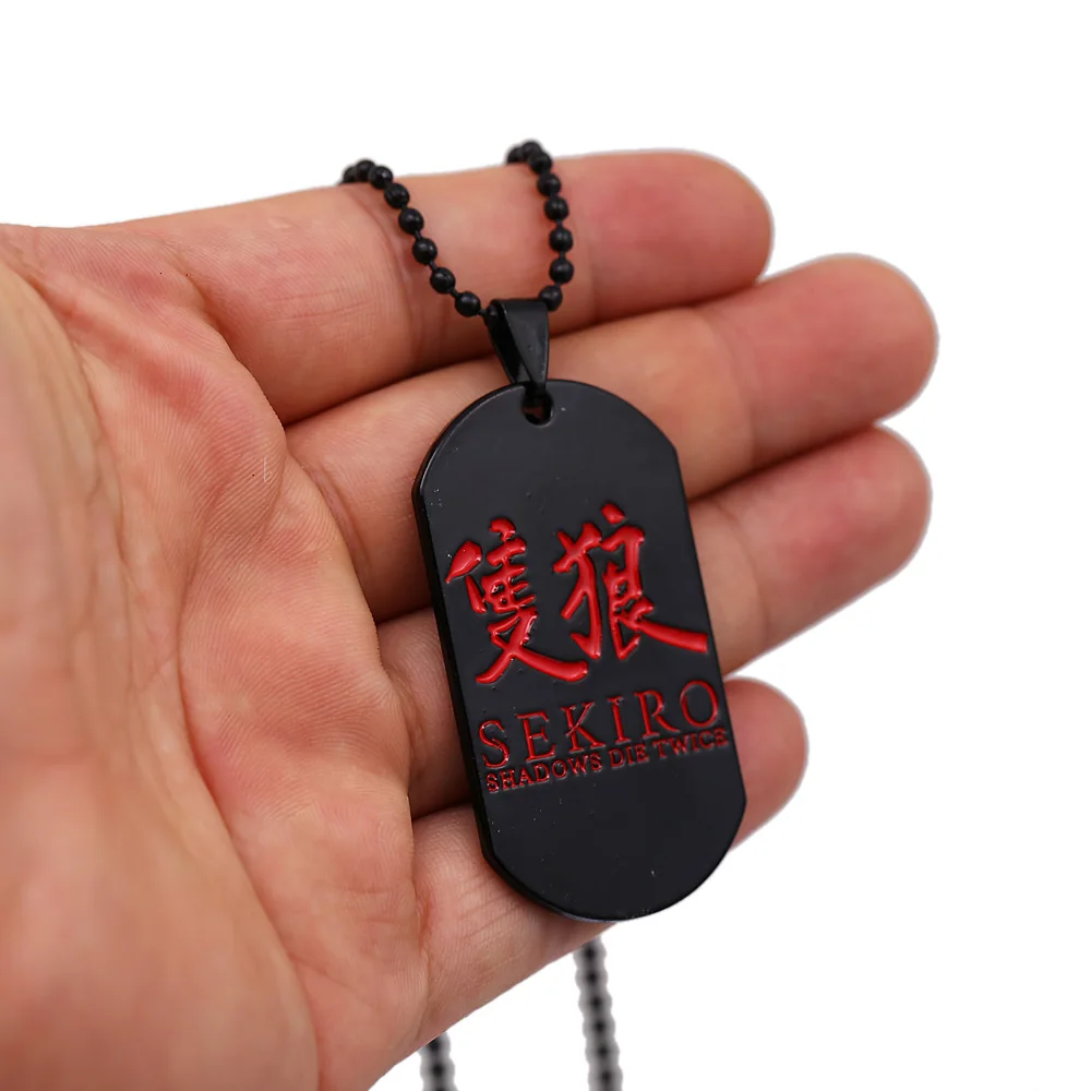 Цепочка с подвеской Тени для мужчин и женщин металлическое ожерелье кулоном в