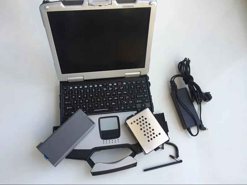 Top Quality Toughbook CF30 laptop with Win10 HDD SSD English CF 30 CF-30 for MB Star C4/C5 Icom A2/Next Diagnosis |