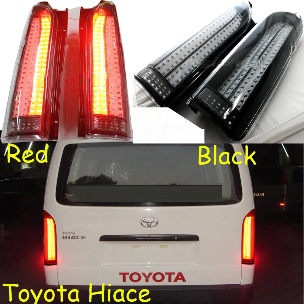 Есть автомобильный Стайлинг Головной фонарь для Hiace фары~ hid лампы DRL Биксеноновые линзы hi LO луч HID комплект hiace задний фонарь