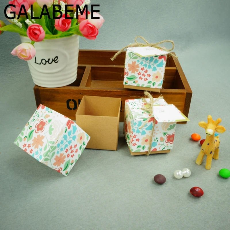 Galabeme 12 шт. винтажные шоколадные конфеты упаковка Подарочная коробочка из