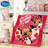 disney mickey minnie mouse blankets holiday blanket 70x140cm girls boys childrens kids bed home bedroom decoration flannel