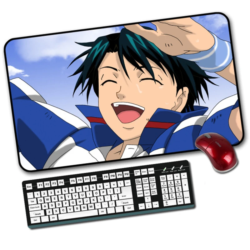 Большой аниме он Принц Тенниса Gaming Mouse Pad Запирающий Край 600*350 мыши Коврик Для Dota 2