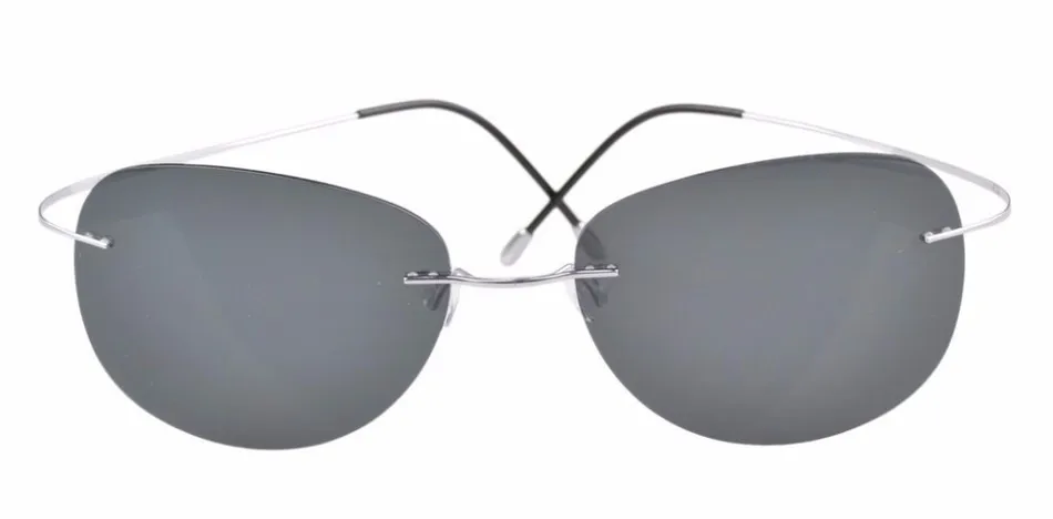 Супер светильник Brightzone без оправы титановая оправа поляризационные солнцезащитные очки оверсайз солнцезащитные очки для глаз анти-УФ и уф400