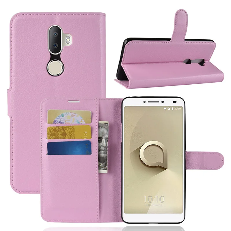 YeLun для Alcatel 5044R 3 1C 3C 3V 1X U5 A7 A30 A3 idol5 Радуга Единорог Флип Бумажник кожаный чехол с