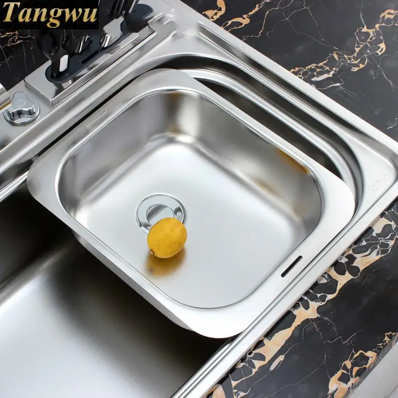 Кухонная мойка бесплатная доставка многофункциональная утолщенная раковина из