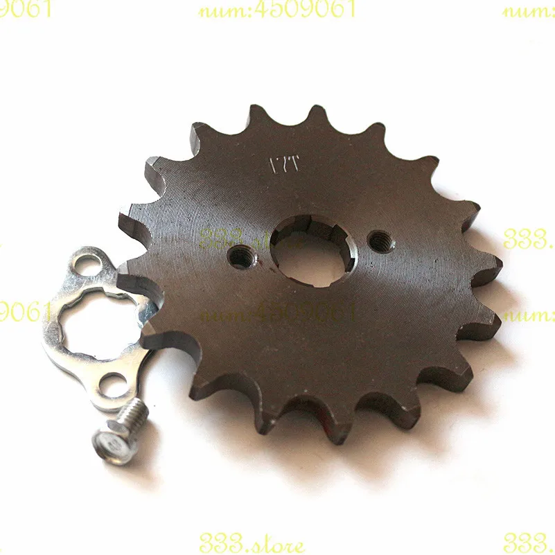 Передние звездочки 17T для Kawasaki Z250 Z440 ZX600 Suzuki GS550 GS700 искусственные TL1000 GSF1200 RD250