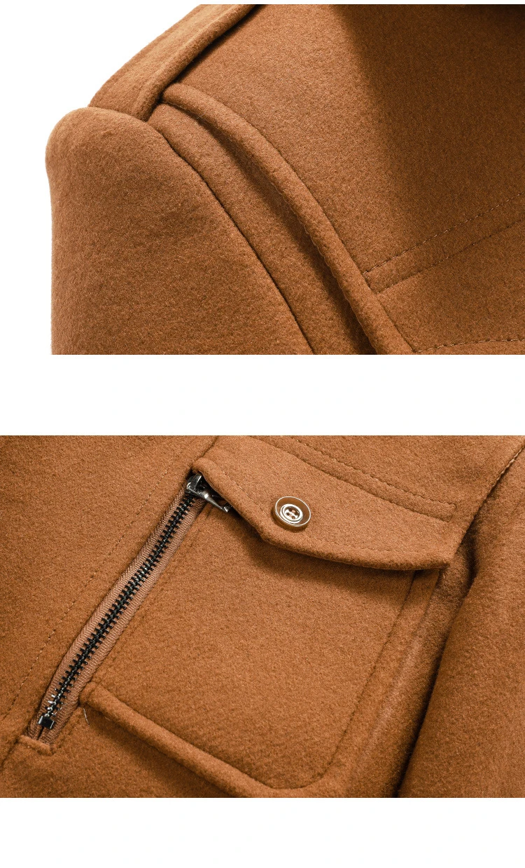 Новинка года; зимнее повседневное плотное Manteau D'hiver Hommes