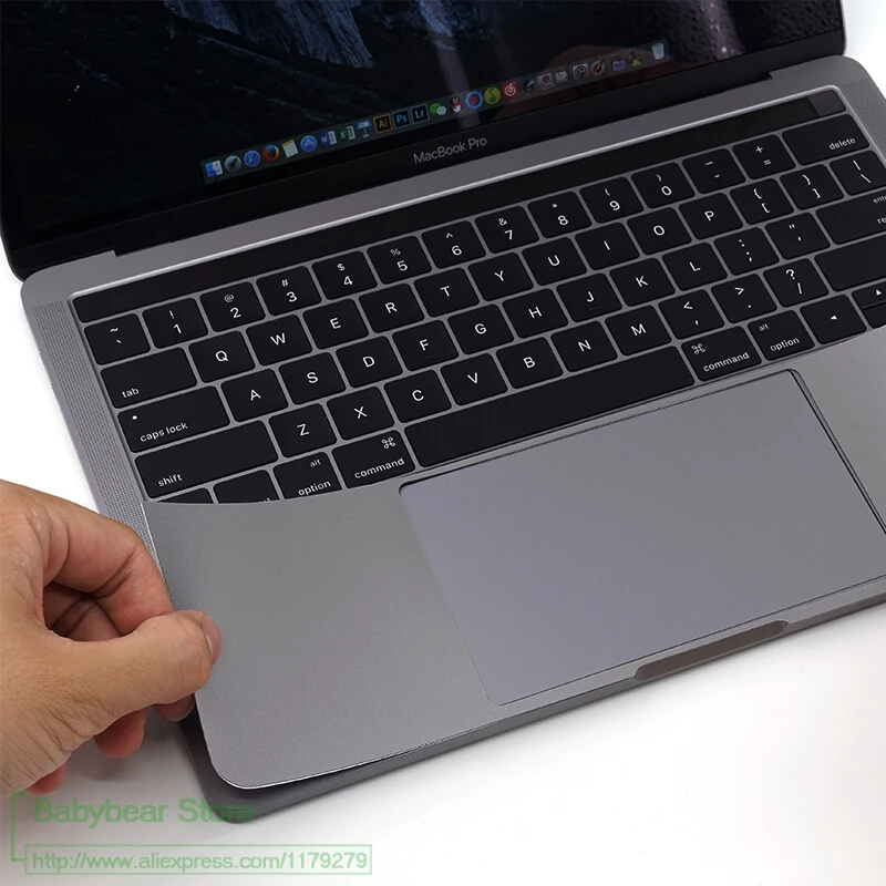 Серый цвет Новый трекпад защита на запястье наклейка для Retina MacBook 12 13 15 Pro с