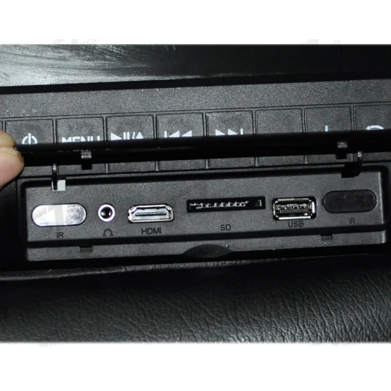 Yuanmingshi 7 дюймов Универсальный подголовник автомобиля dvd-плеер с HDMI 1024x600 ЖК-дисплей