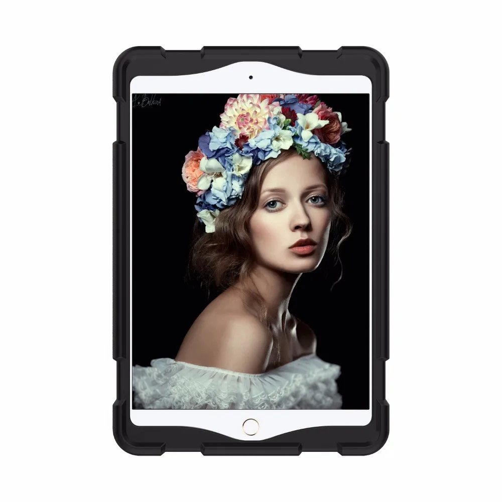 Для iPad Mini 2 3 сверхмощный трехслойный защитный чехол с подставкой для 1/2/3|Чехлы