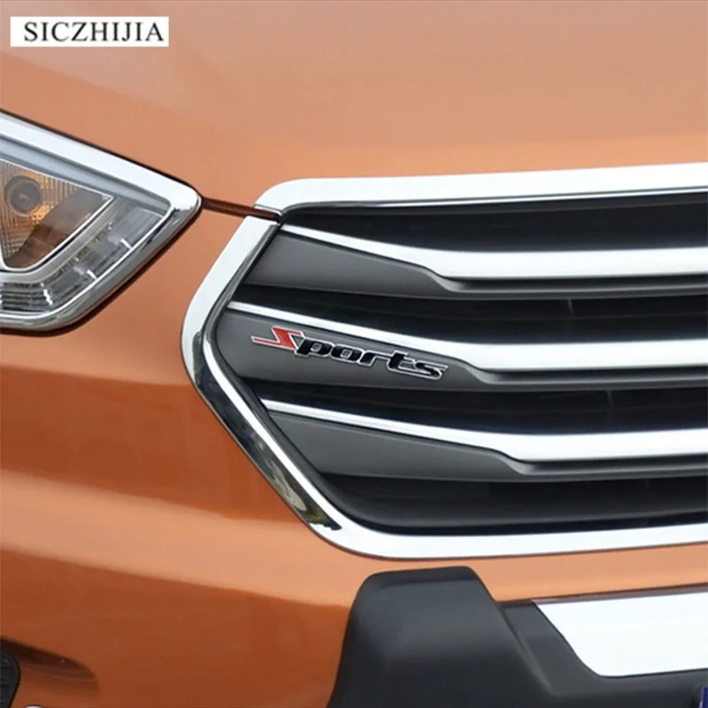 3D Металлическая Автомобильная Наклейка знак спортивного клуба наклейка на