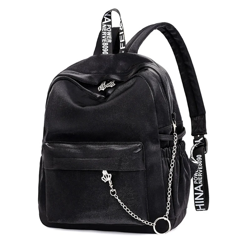 Large Capacity Backpack Women Preppy School Bags For Teenagers Female Nylon Travel Girls Bowknot | Багаж и сумки
