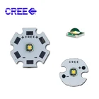 Светодиод Cree LED XPE XP-E R3, 10 шт., мощный светодиодный чип, теплый белый, холодный белый, 3000K, 6500K, 8000K, 10000K, 13000K, с печатной платой 20 мм, 16 мм
