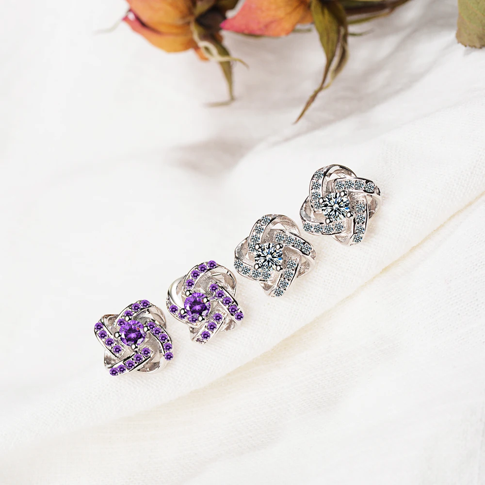 Серьги из серебра 925 Oorbellen S-e430