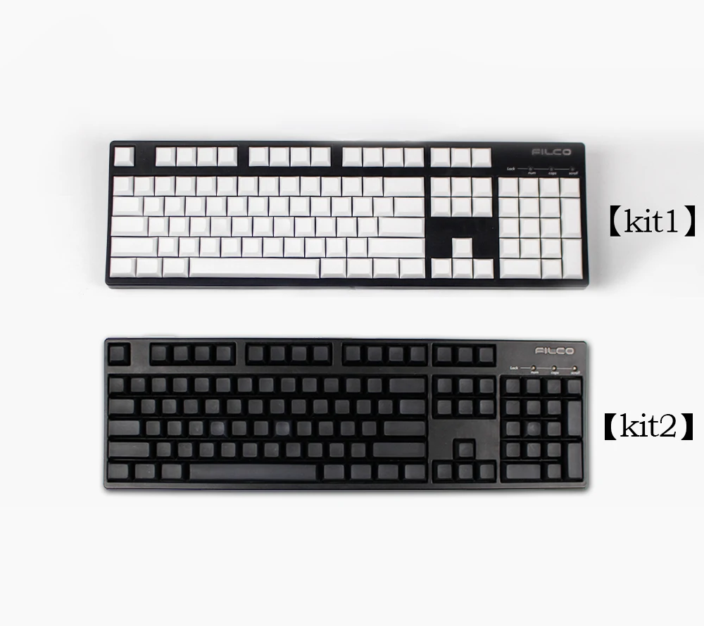 Пустые PBT колпачки dsa профиль для wried Механическая игровая клавиатура 104 клавиш 87 клавиш filco ducky gass