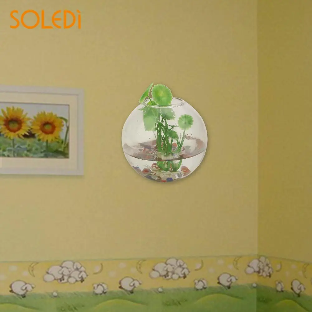 Настенная ваза подвесной стеклянный цветочный плантатор контейнер для