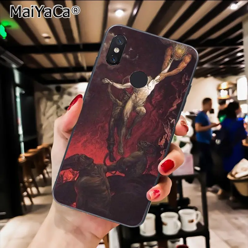 MaiYaCa Винтаж штукатурка статуя Давида эстетическое искусство ч для Xiaomi Redmi8 4X 6A 5A 7ARedmi5 5Plus Note4 5 7 A1 A2Lite