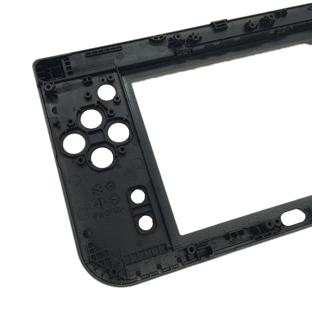 Новинка 2015 Verison для Nintendo 3DS XL запасные петли черная Нижняя средняя оболочка/чехол