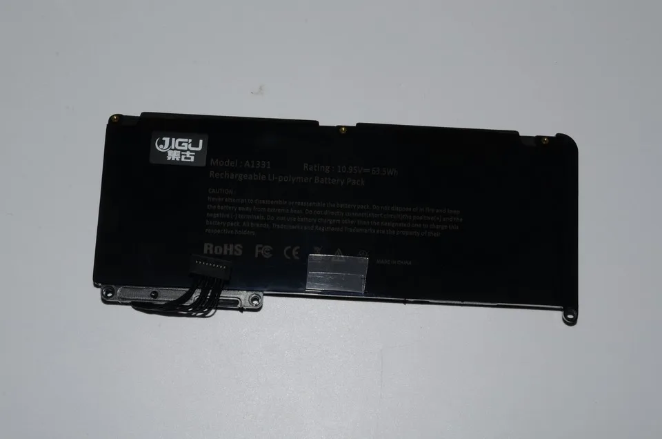 Сменная батарея JIGU для Apple MacBook Unibody 1" A1331 A1342 661-5391 020-6582-A MacBook Air MC233LL/A 020-6809-A