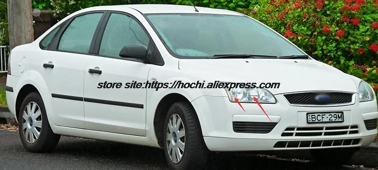 HochiTech ccfl ангельские глазки комплект белый 6000k ccfl halo кольца фары для Ford Focus II Mk2 2004 2005 2006 2007 2008