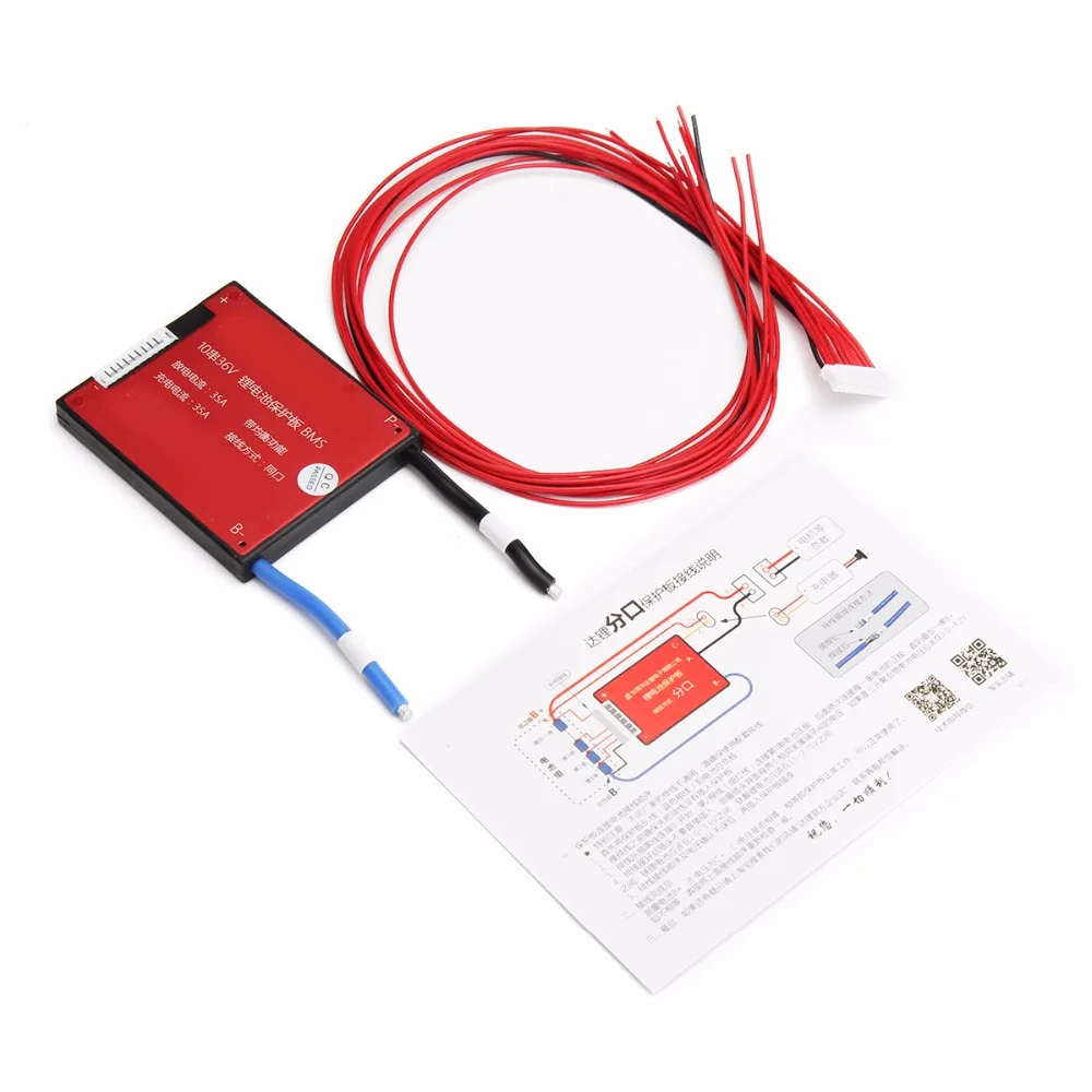 1 шт./лот 7 S 24 В 16A 25A 35A 45A 60A BMS Батарея защиты плате LiFepo4 PCB PCM с баланса|Аксессуары для